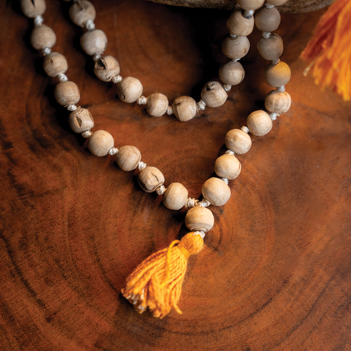 Original Tulsi Mala (108+1 Beads) – Handcrafted for Devotion & Meditation