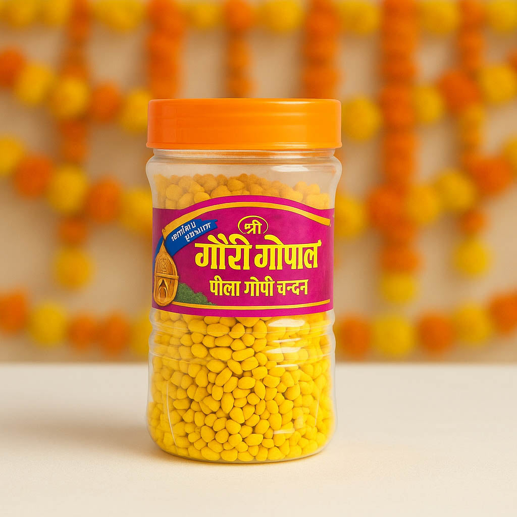 Peela Gopi Chandan - Pure Sandalwood Powder