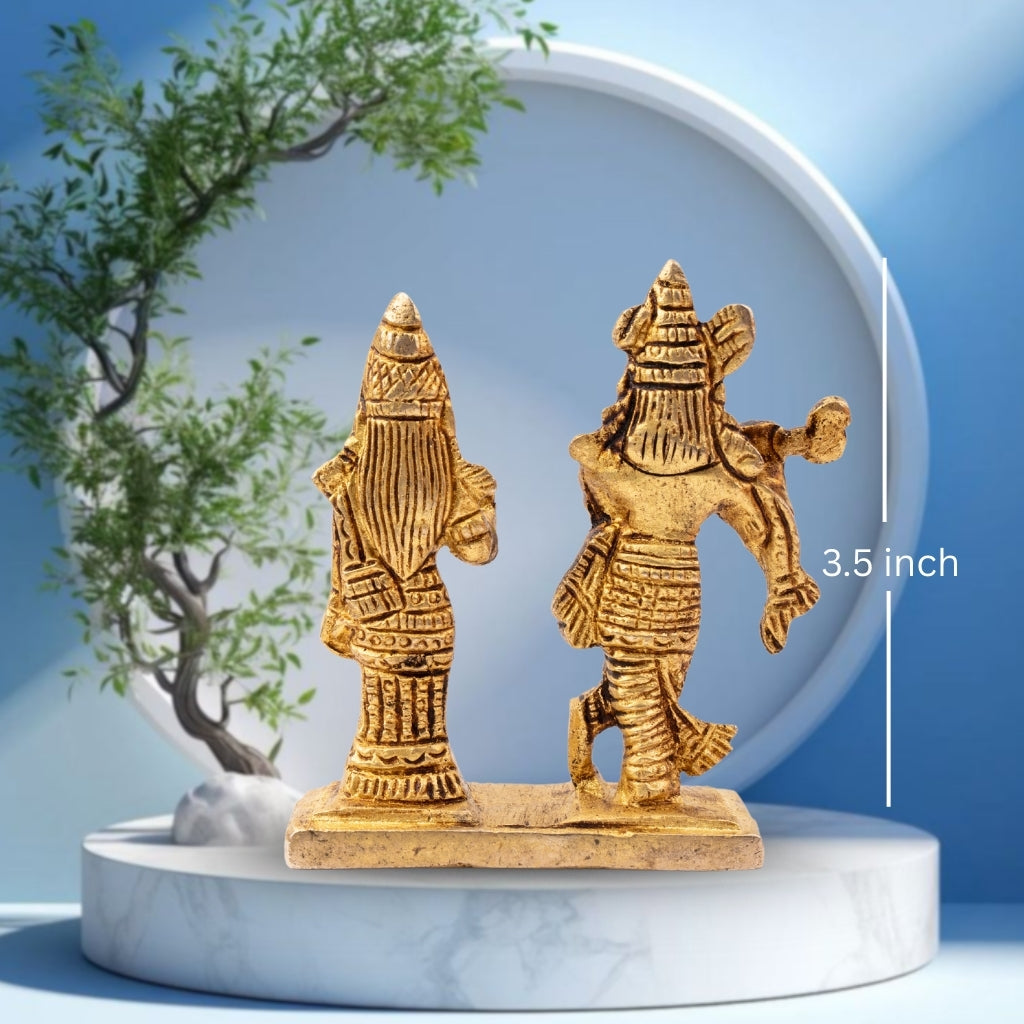 Radha Krishna Brass Idol