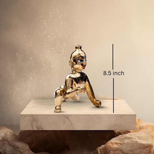 Laddu Gopal idol Blue eyes- 8 inch