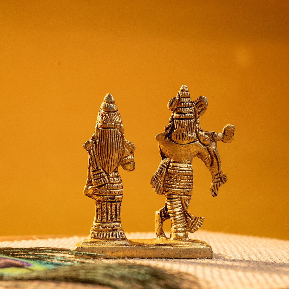 Radha Krishna Brass Idol
