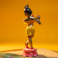 Handcrafted Krishna Dressed Brass Idol