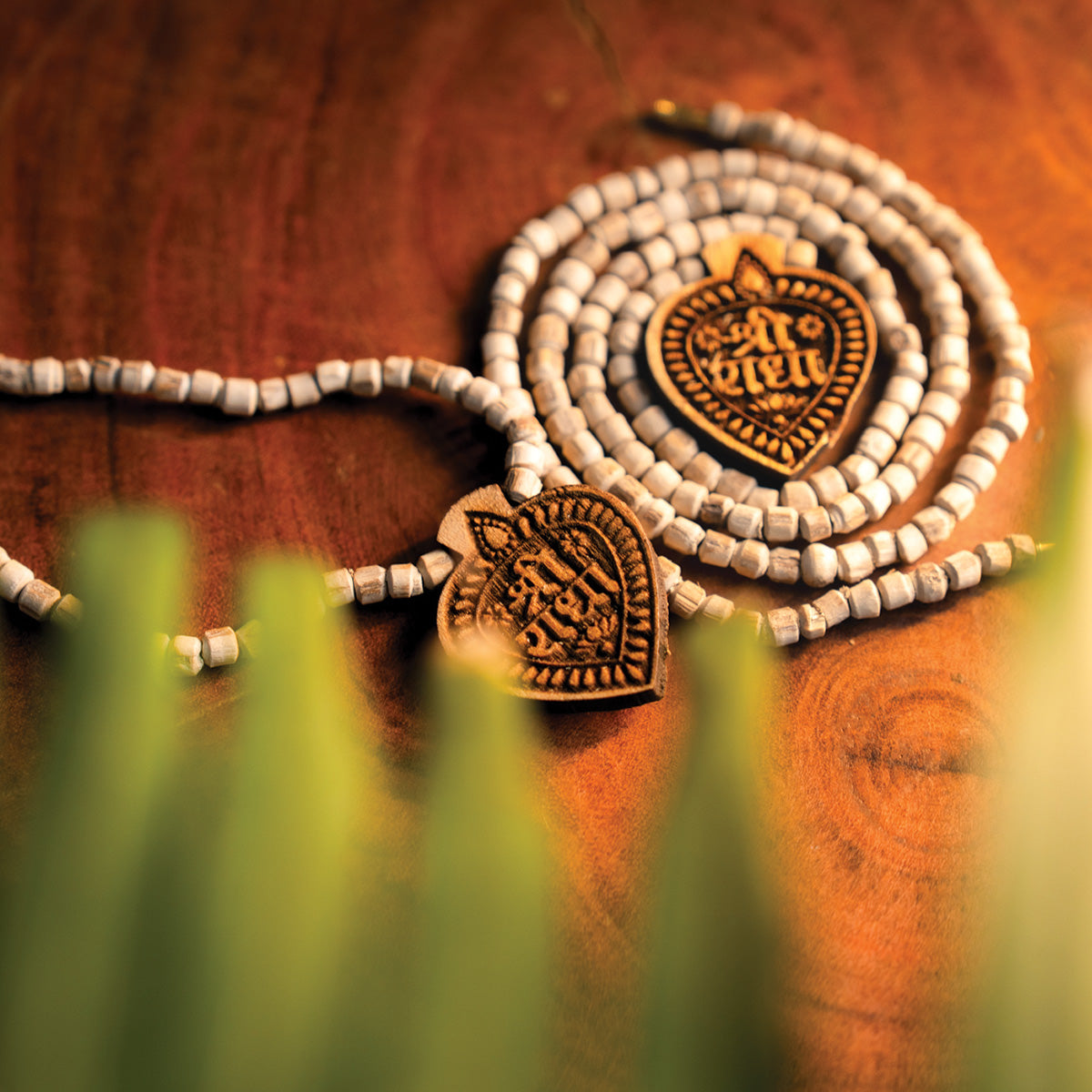 Shri Radha kanthi Tulsi Mala- 12 inch