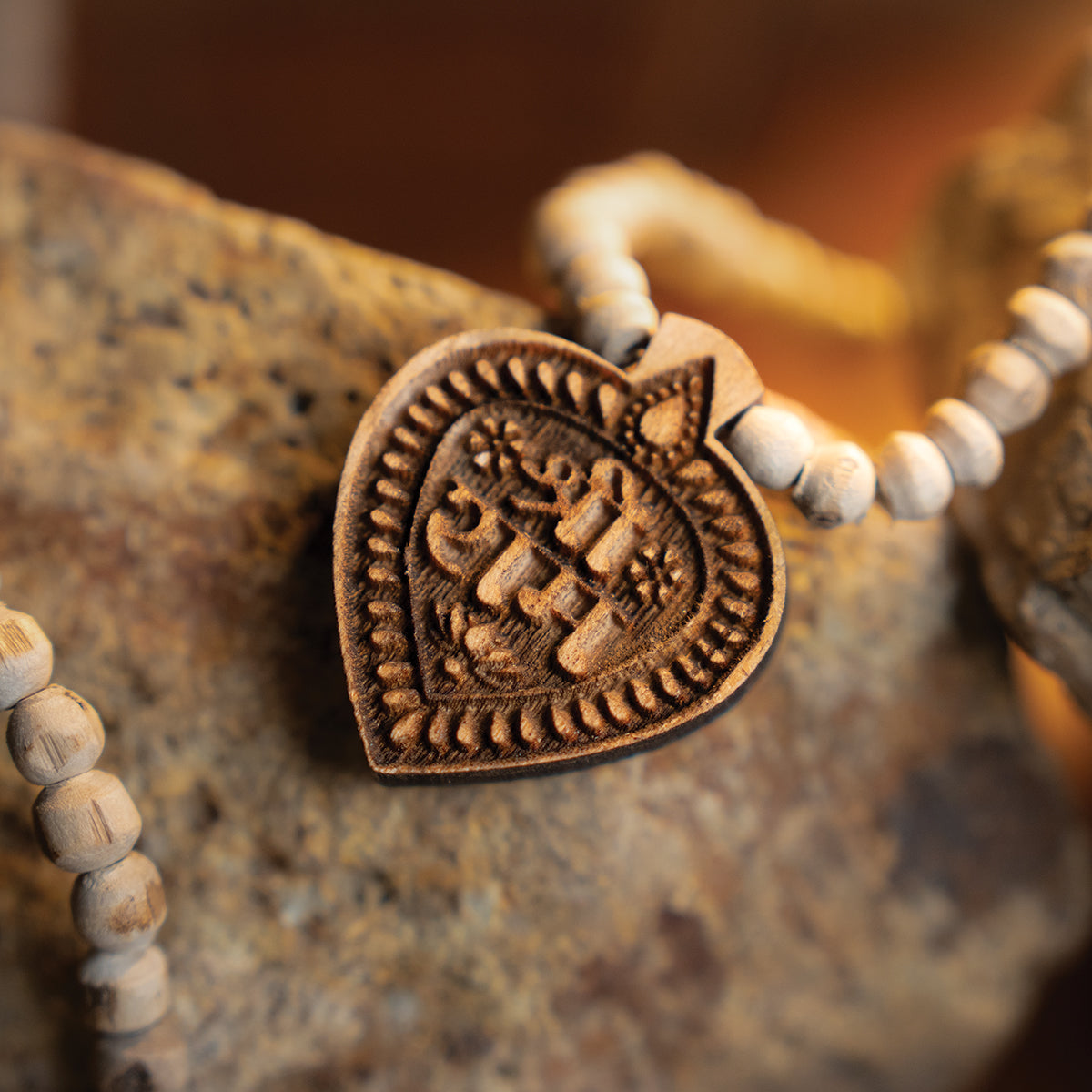 Shri Ram Kanthi Tulsi Mala- 13 inch